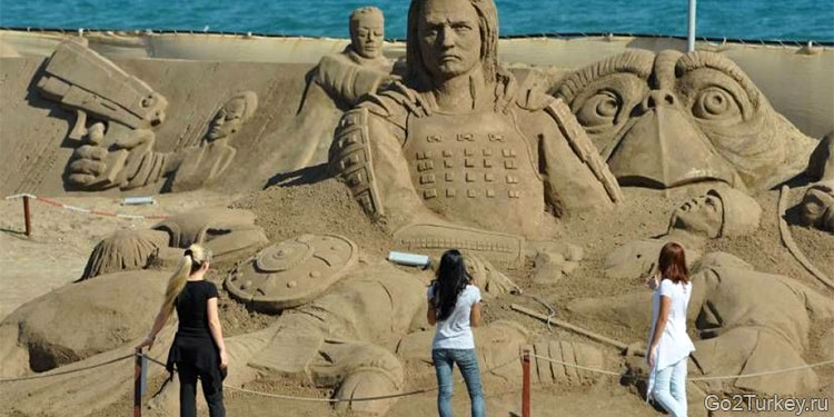 Фестиваль SandLand в Анталье