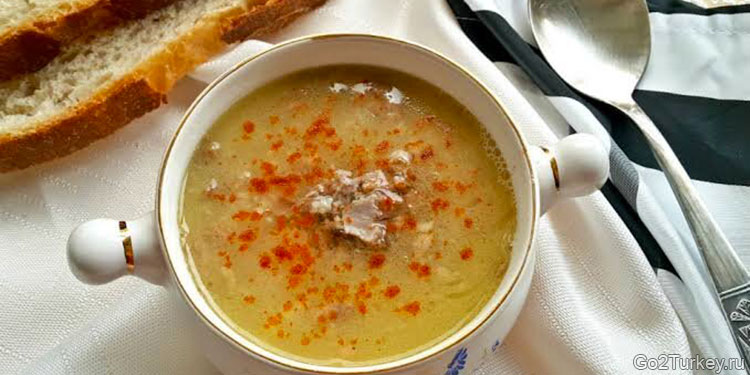 Турецкий суп «Келле Пача» (Kelle paça çorbası)