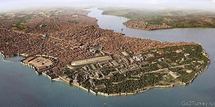 Как выглядел Константинополь