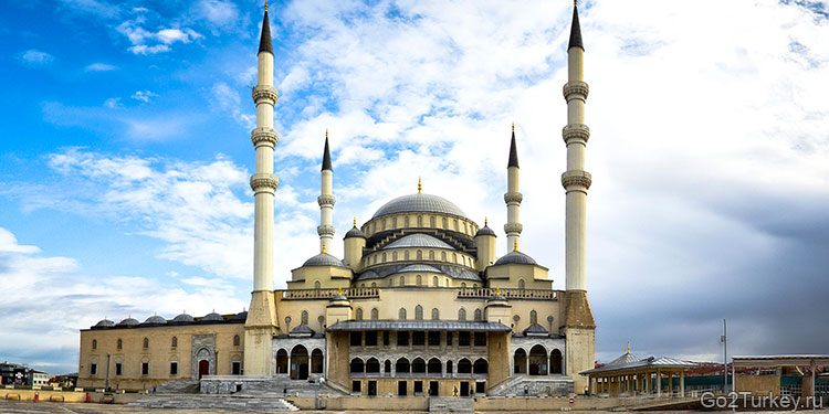 Мечеть Коджатепе — самая большая в Анкаре