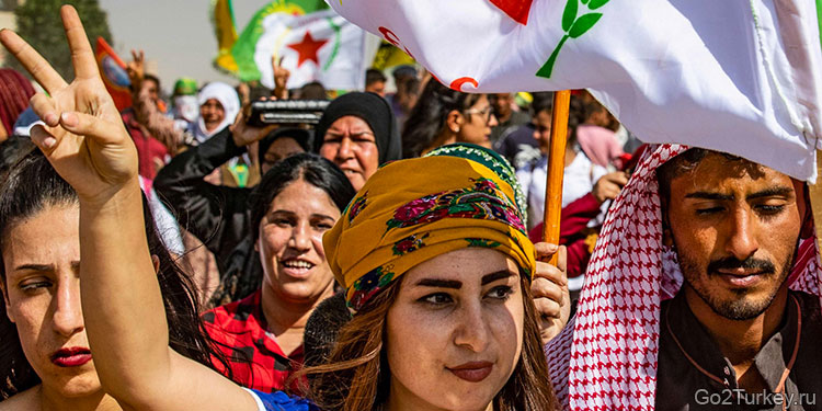 Курды - вторая по величине народность, населяющая Турцию (юго-восток и восток Турции)
